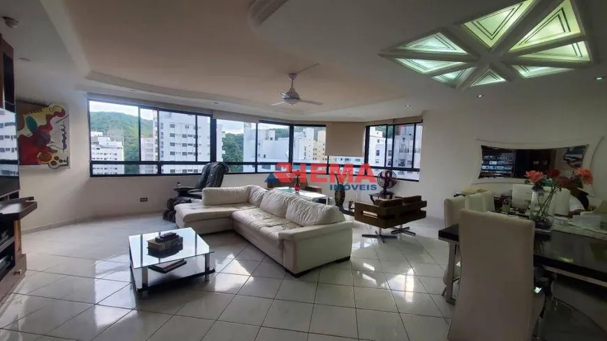 Foto 1 de Apartamento com 3 Quartos à venda, 190m² em Barra Funda, Guarujá