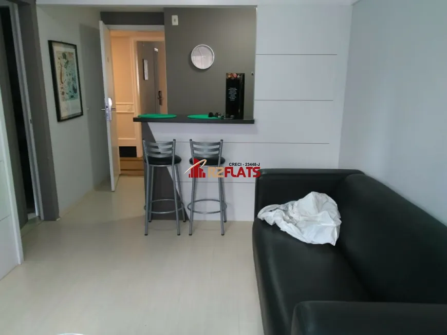 Foto 1 de Apartamento com 1 Quarto para alugar, 35m² em Itaim Bibi, São Paulo