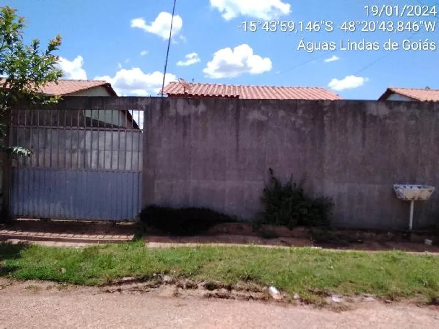 Foto 1 de Casa com 2 Quartos à venda, 58m² em Jardim América IV , Águas Lindas de Goiás
