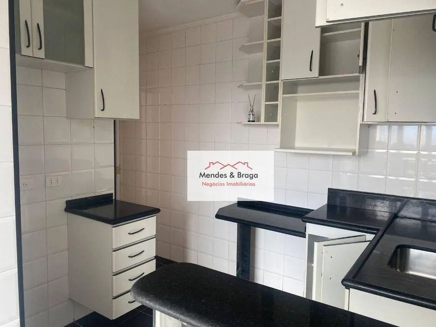 Foto 1 de Apartamento com 2 Quartos à venda, 60m² em Vila Rosalia, Guarulhos