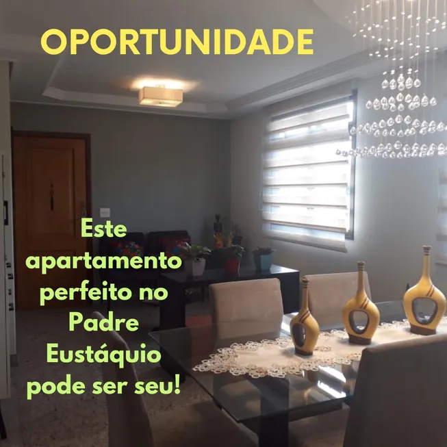Foto 1 de Apartamento com 3 Quartos à venda, 100m² em Padre Eustáquio, Belo Horizonte