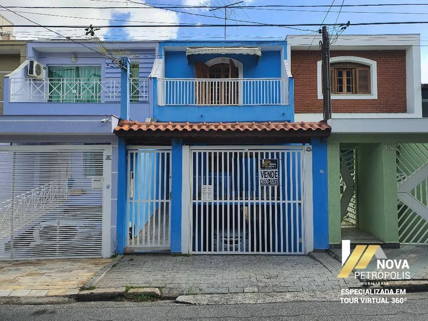 Foto 1 de Sobrado com 3 Quartos à venda, 216m² em Nova Petrópolis, São Bernardo do Campo
