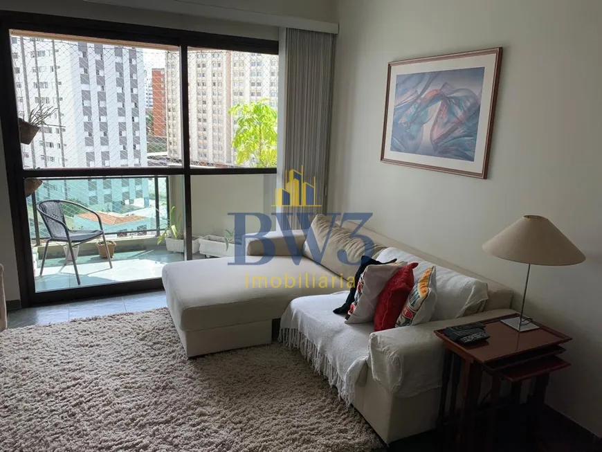 Foto 1 de Flat com 1 Quarto para alugar, 70m² em Cambuí, Campinas