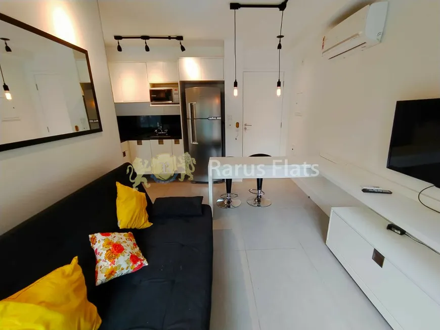 Foto 1 de Flat com 1 Quarto para alugar, 43m² em Itaim Bibi, São Paulo