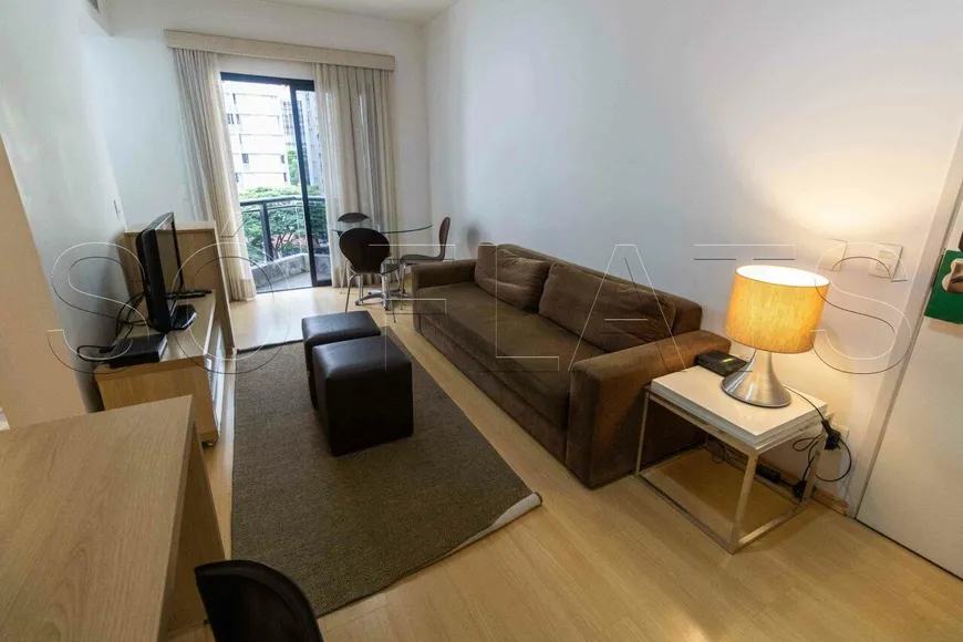 Foto 1 de Flat com 1 Quarto para alugar, 42m² em Jardim Paulista, São Paulo