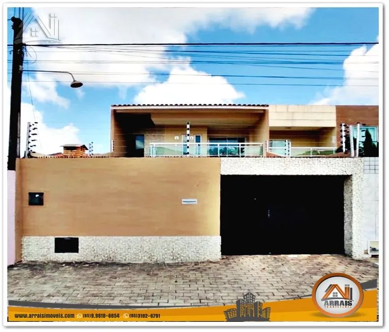 Foto 1 de Casa com 4 Quartos à venda, 223m² em Cambeba, Fortaleza