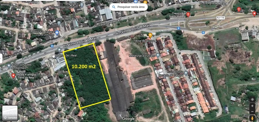 Foto 1 de Lote/Terreno à venda, 10146m² em Nancilândia, Itaboraí