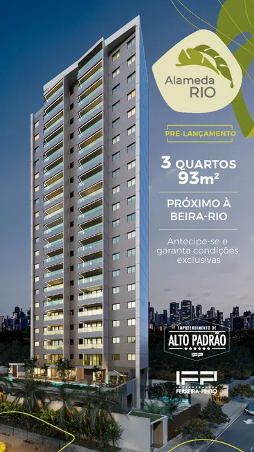 Foto 1 de Apartamento com 3 Quartos à venda, 93m² em Madalena, Recife