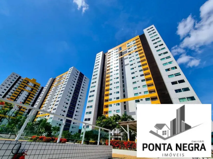 Foto 1 de Apartamento com 3 Quartos à venda, 94m² em Ponta Negra, Manaus