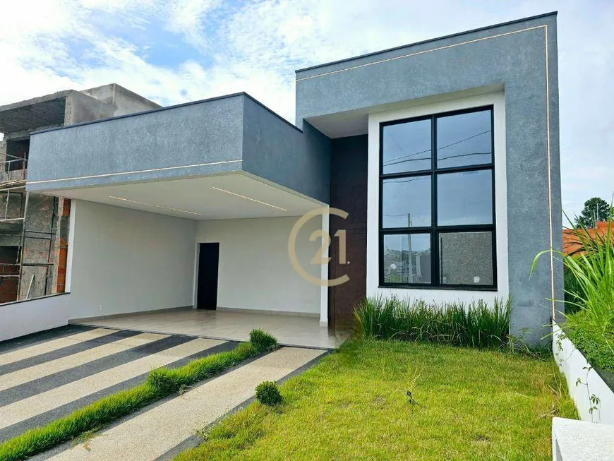 Foto 1 de Casa de Condomínio com 3 Quartos à venda, 177m² em Loteamento Park Gran Reserve, Indaiatuba