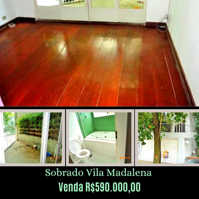 Foto 1 de Sobrado com 3 Quartos à venda, 150m² em Vila Madalena, São Paulo