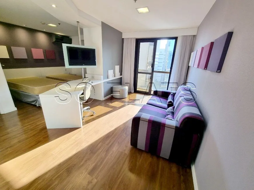 Foto 1 de Flat com 1 Quarto para alugar, 33m² em Vila Mariana, São Paulo