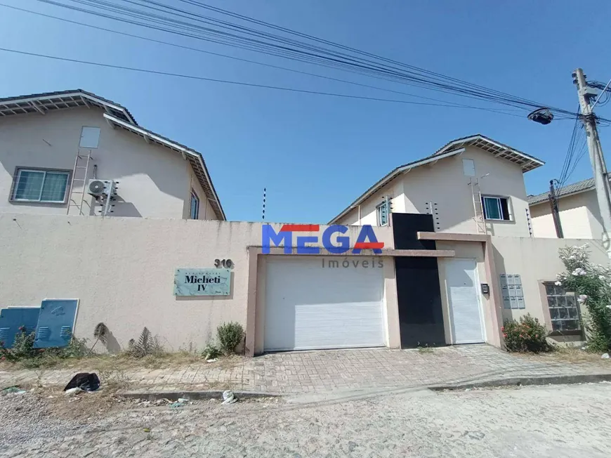 Foto 1 de Casa de Condomínio com 2 Quartos para venda ou aluguel, 55m² em Guajiru, Caucaia