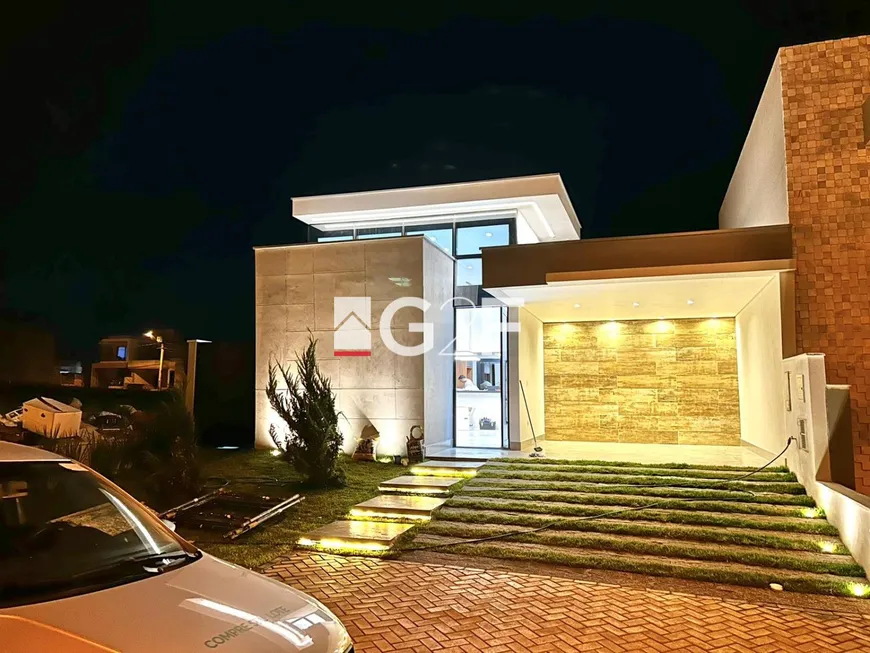Foto 1 de Casa de Condomínio com 3 Quartos à venda, 170m² em Jardim Colina I, Monte Mor