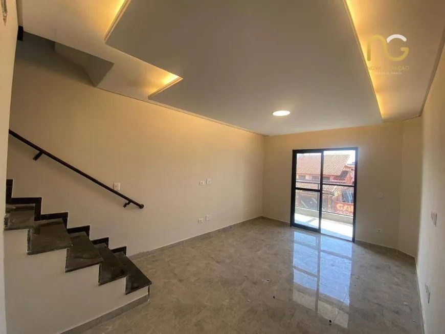 Foto 1 de Casa de Condomínio com 2 Quartos à venda, 105m² em Vila Guilhermina, Praia Grande