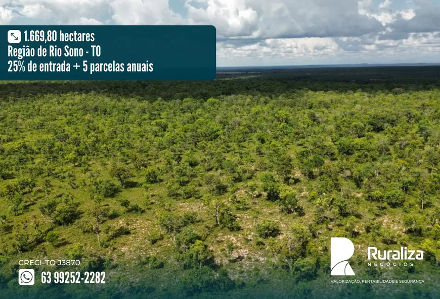 Foto 1 de Fazenda/Sítio à venda, 1669m² em Zona Rural, Rio Sono