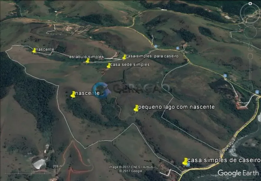 Foto 1 de Fazenda/Sítio com 1 Quarto à venda, 700000m² em Area Rural de Sao Jose dos Campos, São José dos Campos