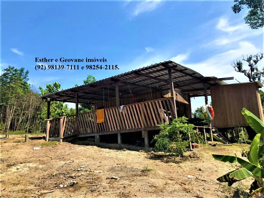 Foto 1 de Fazenda/Sítio com 2 Quartos à venda, 60000m² em Zona Rural, Presidente Figueiredo