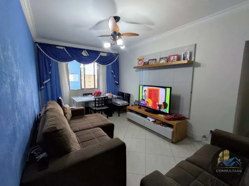 Foto 1 de Apartamento com 3 Quartos à venda, 75m² em Encruzilhada, Santos