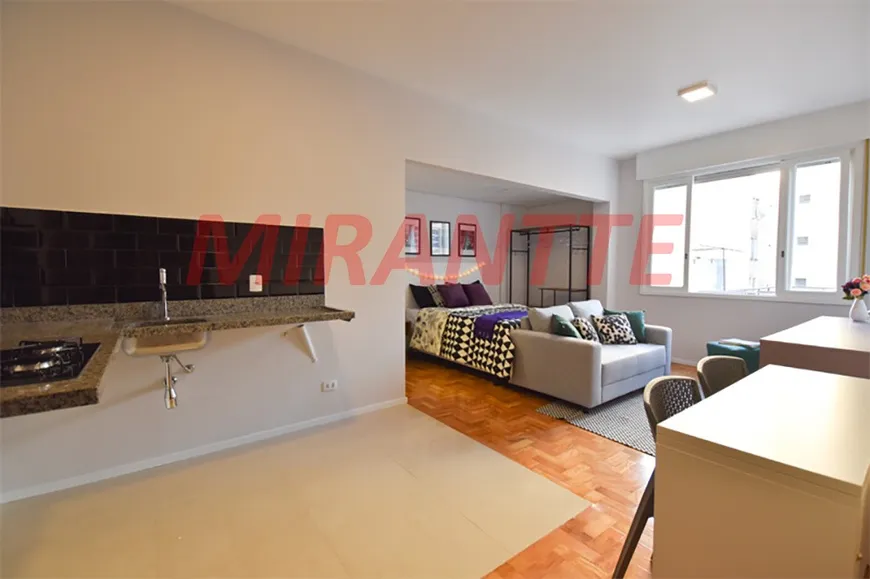 Foto 1 de Apartamento com 1 Quarto à venda, 30m² em Santa Cecília, São Paulo