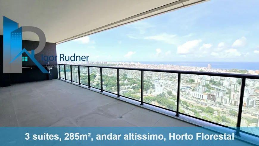 Foto 1 de Apartamento com 3 Quartos à venda, 285m² em Horto Florestal, Salvador