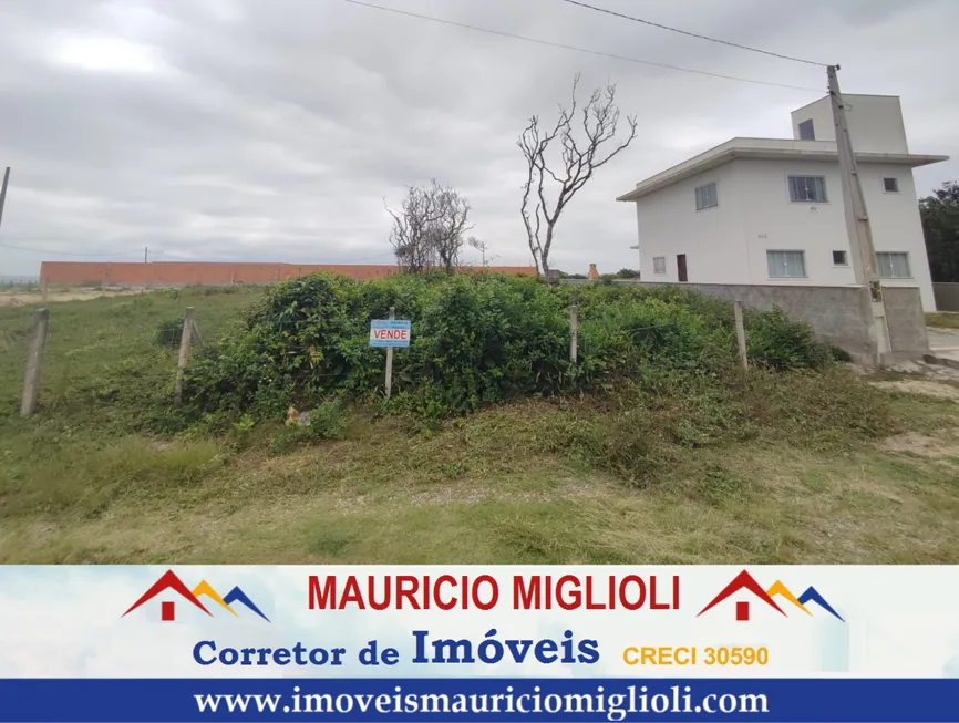 Foto 1 de Lote/Terreno à venda, 408m² em Praia do Ervino, São Francisco do Sul