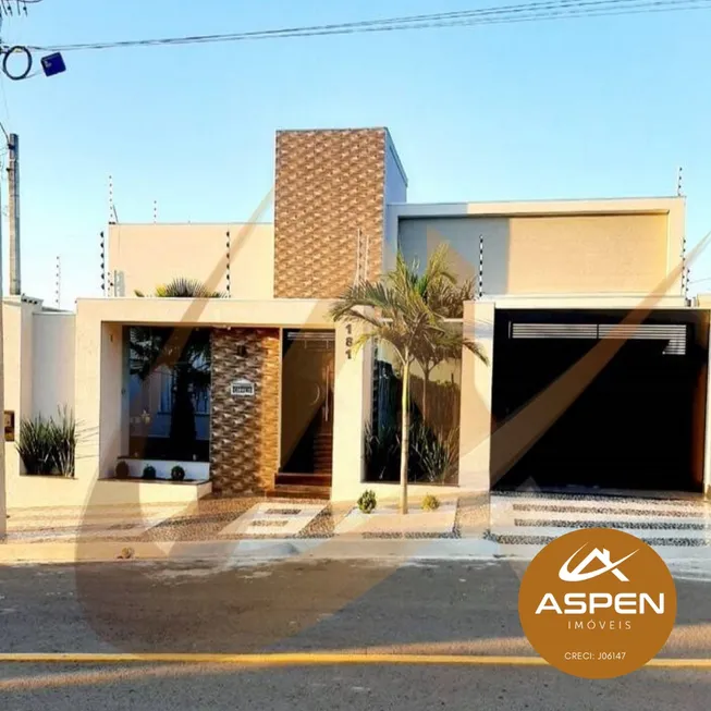 Foto 1 de Casa com 3 Quartos à venda, 252m² em Residencial Tozzi, Arapongas
