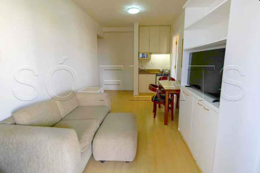 Foto 1 de Flat com 1 Quarto para alugar, 36m² em Itaim Bibi, São Paulo