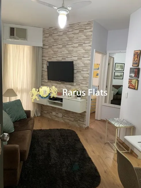 Foto 1 de Flat com 1 Quarto para alugar, 33m² em Jardins, São Paulo