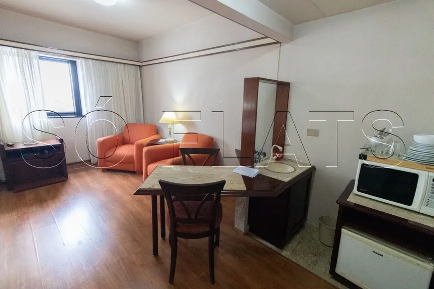 Foto 1 de Flat com 1 Quarto para alugar, 28m² em Jardim Paulista, São Paulo