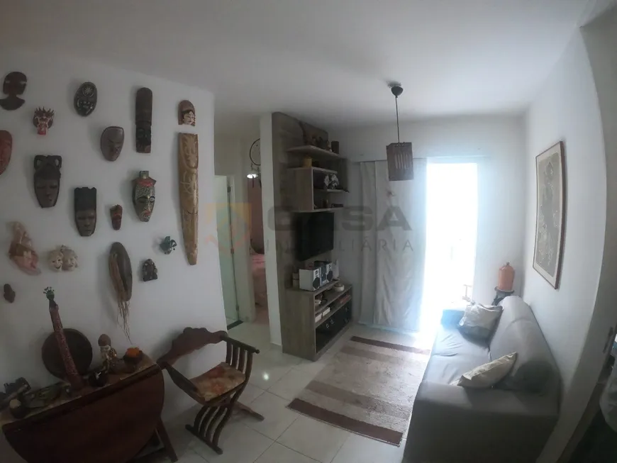 Foto 1 de Apartamento com 3 Quartos à venda, 54m² em Praia da Baleia, Serra