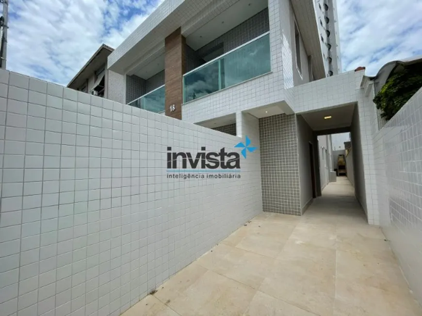 Foto 1 de Casa com 2 Quartos à venda, 90m² em Ponta da Praia, Santos