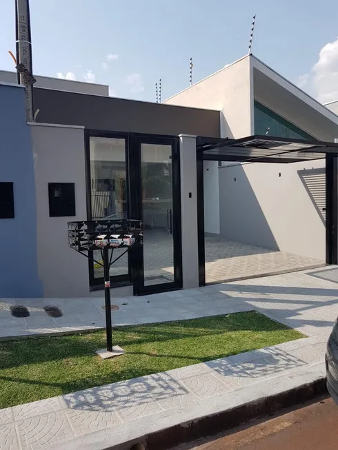 Foto 1 de Casa com 3 Quartos à venda, 127m² em Parque Palmeiras, Maringá