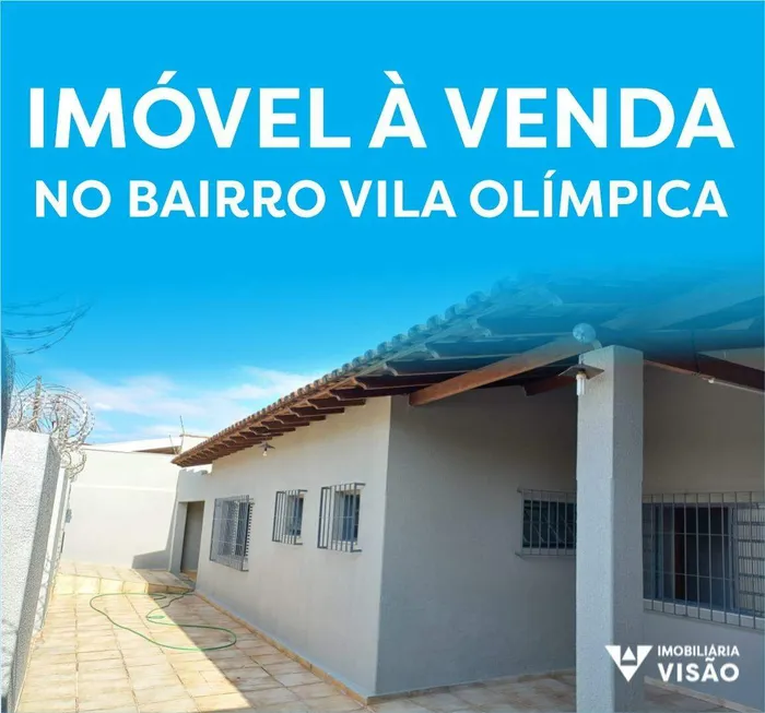 Foto 1 de Casa com 3 Quartos à venda, 253m² em Vila Olímpica, Uberaba