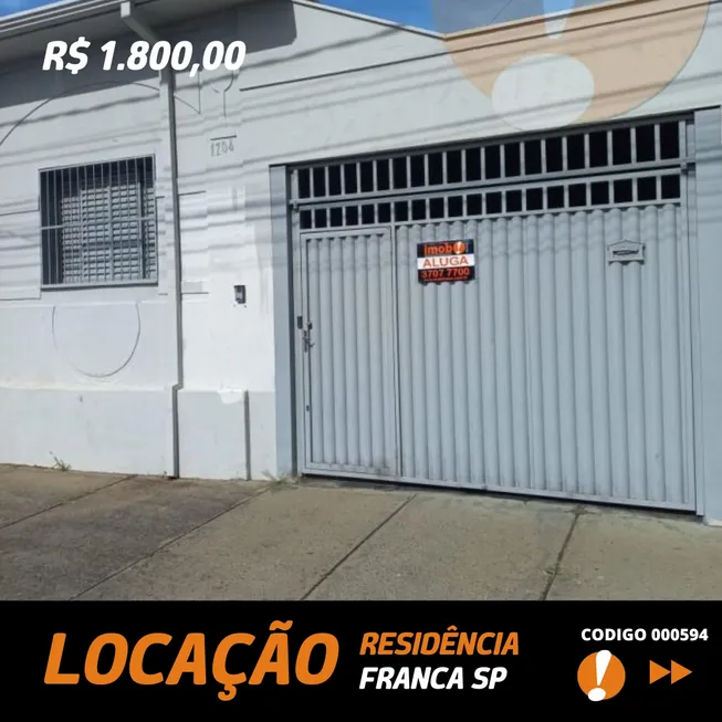 Foto 1 de Casa com 3 Quartos para alugar, 177m² em Cidade Nova, Franca