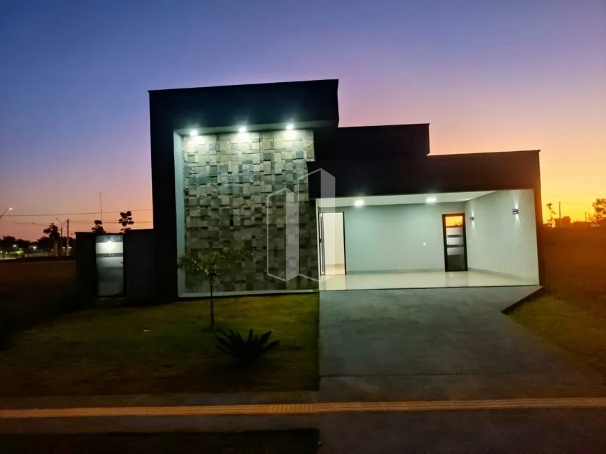 Foto 1 de Casa de Condomínio com 3 Quartos à venda, 150m² em Terras Alpha Residencial 2, Senador Canedo