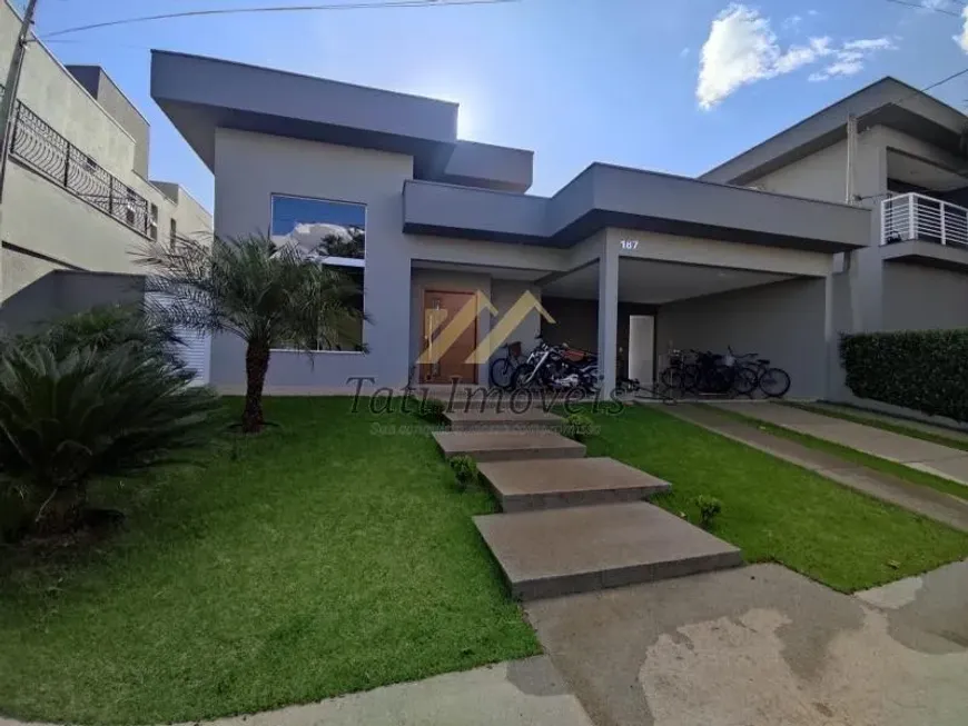 Foto 1 de Casa de Condomínio com 3 Quartos à venda, 214m² em Damha II, São Carlos