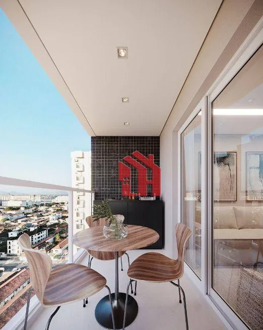 Foto 1 de Apartamento com 2 Quartos à venda, 67m² em Macuco, Santos