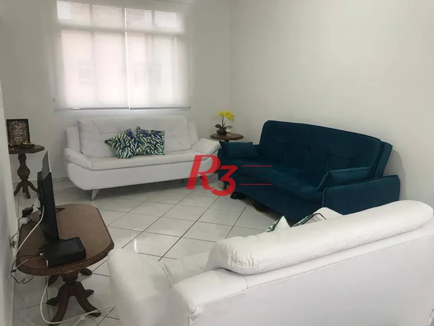 Foto 1 de Apartamento com 2 Quartos à venda, 89m² em Embaré, Santos