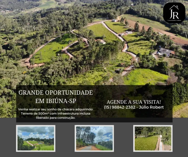 Foto 1 de Lote/Terreno à venda, 500m² em Verava, Ibiúna