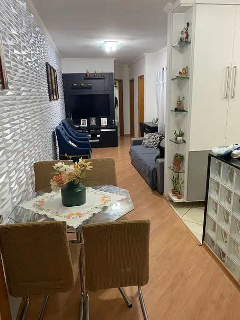 Foto 1 de Apartamento com 2 Quartos à venda, 56m² em Vila Lutecia, Santo André