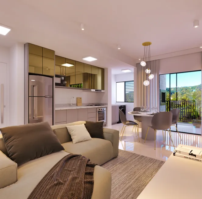 Foto 1 de Apartamento com 2 Quartos à venda, 58m² em Gravata, Navegantes