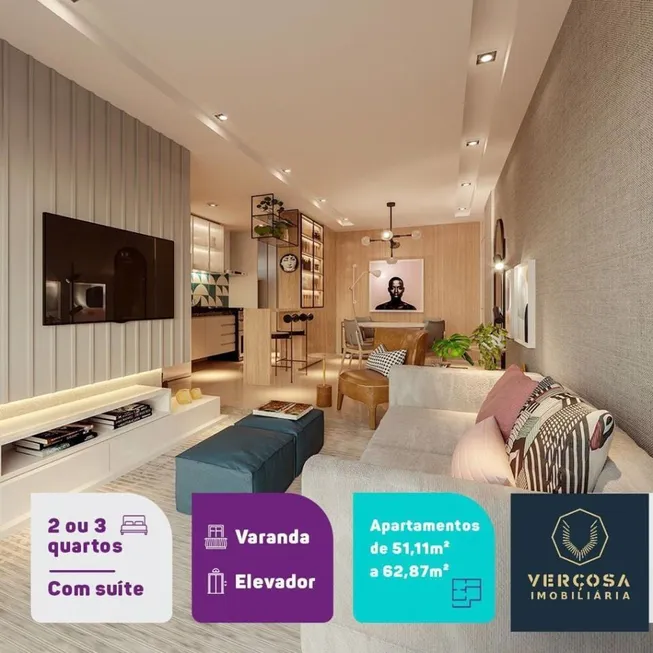 Foto 1 de Apartamento com 2 Quartos à venda, 51m² em Cambeba, Fortaleza