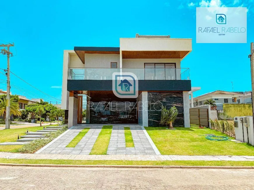 Foto 1 de Casa de Condomínio com 5 Quartos à venda, 470m² em Porto das Dunas, Fortaleza