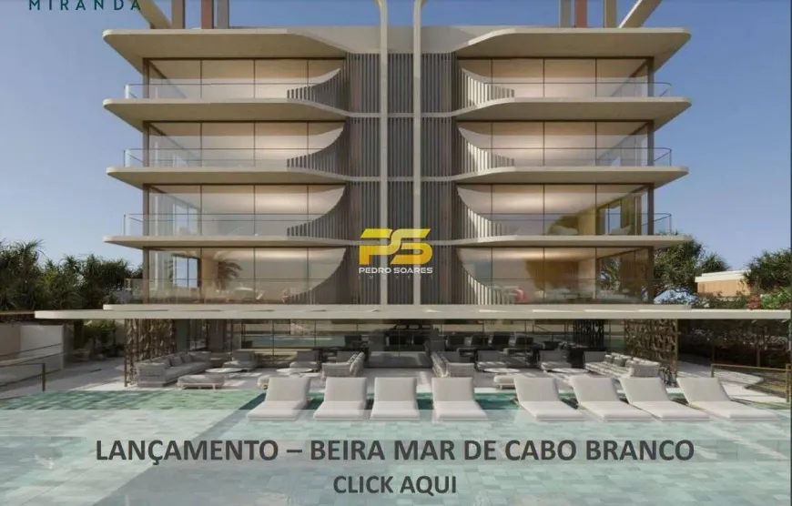 Foto 1 de Apartamento com 3 Quartos à venda, 144m² em Cabo Branco, João Pessoa