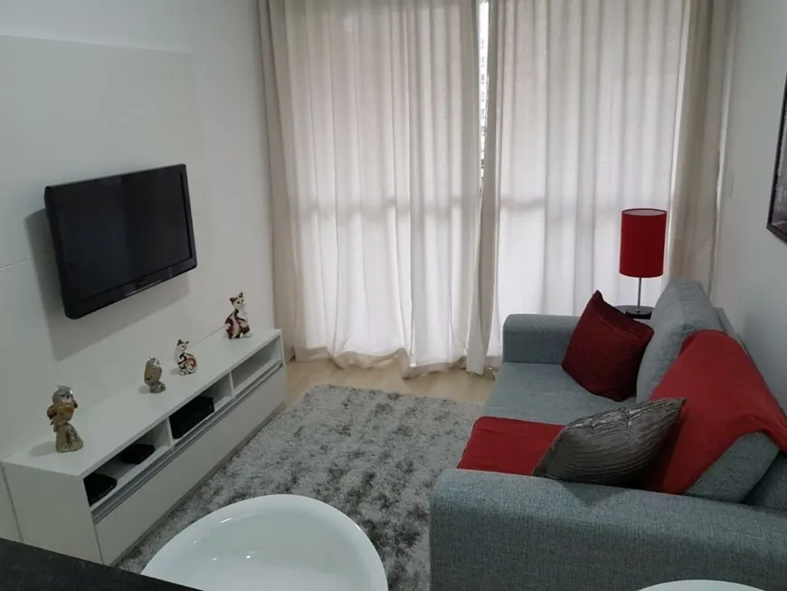 Foto 1 de Flat com 1 Quarto para alugar, 36m² em Moema, São Paulo