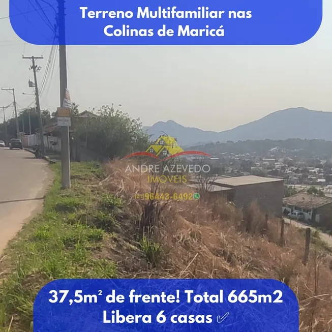 Foto 1 de Lote/Terreno à venda, 665m² em Flamengo, Maricá