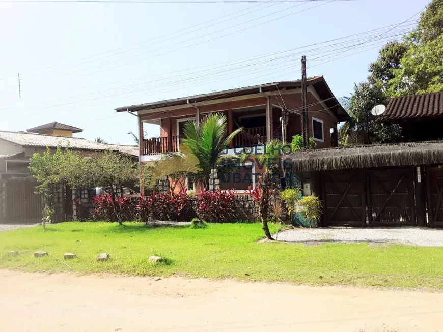 Foto 1 de Sobrado com 4 Quartos à venda, 220m² em Ressaca, Ubatuba