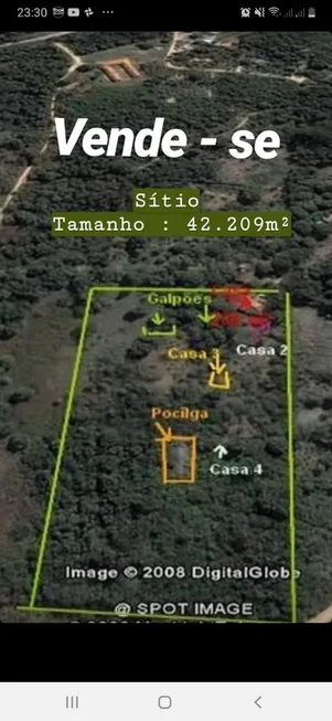Foto 1 de Fazenda/Sítio com 2 Quartos à venda, 42209m² em Aterrado Bacaxa, Saquarema