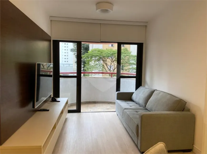 Foto 1 de Apartamento com 1 Quarto para alugar, 49m² em Brooklin, São Paulo